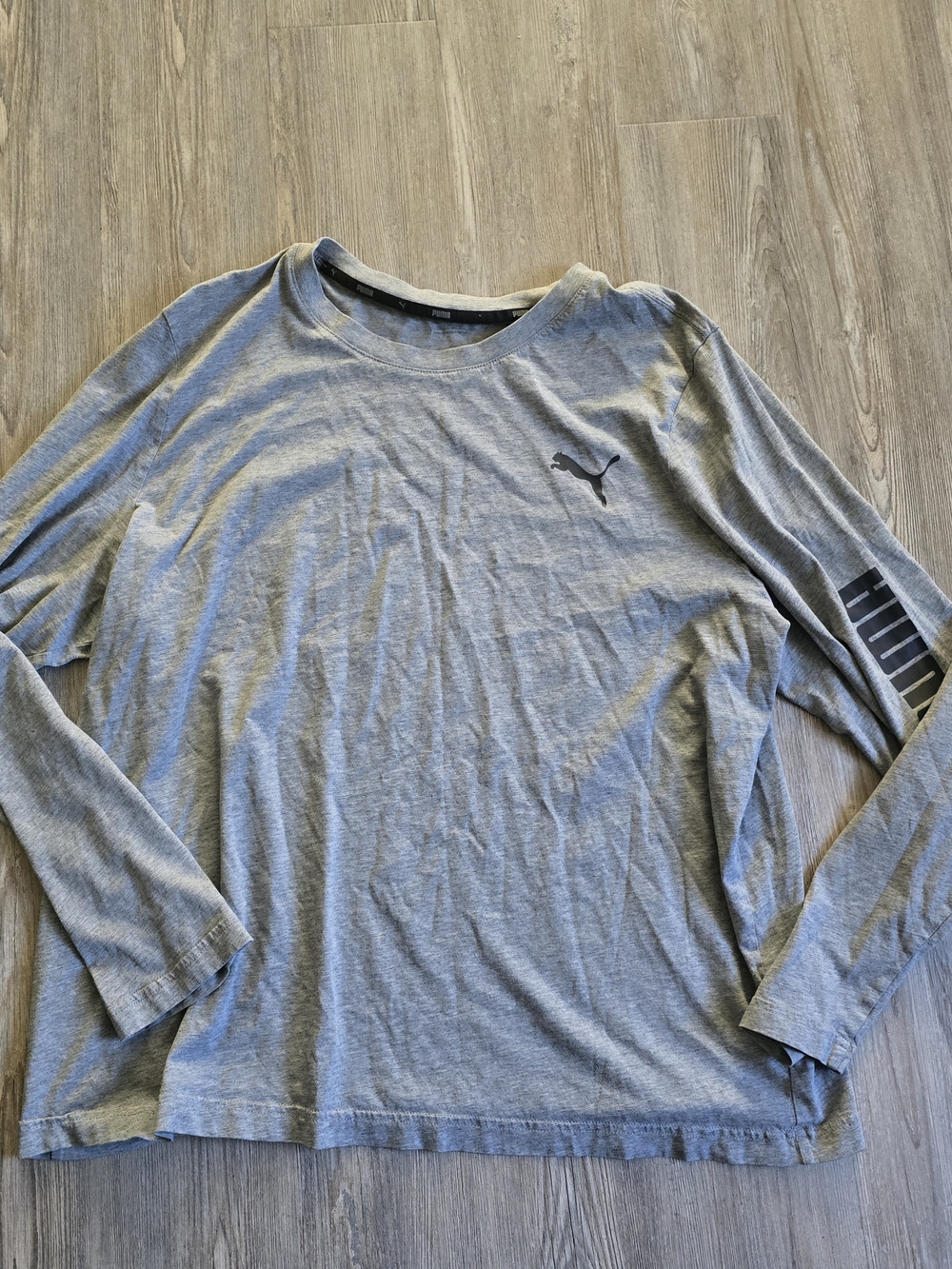 PUMA long-sleeve graphic tee